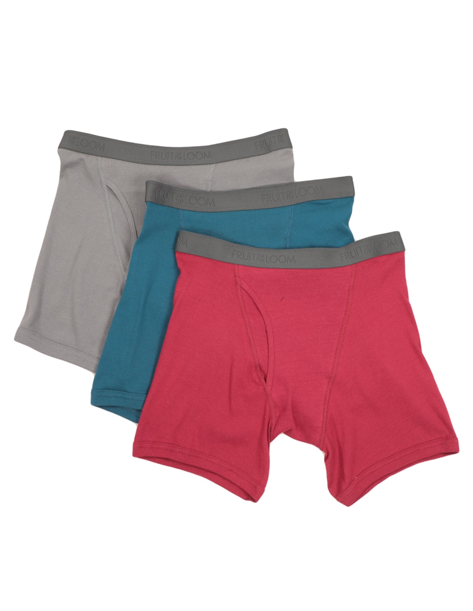 Set bóxer brief de algodón para hombre 3 piezas 5