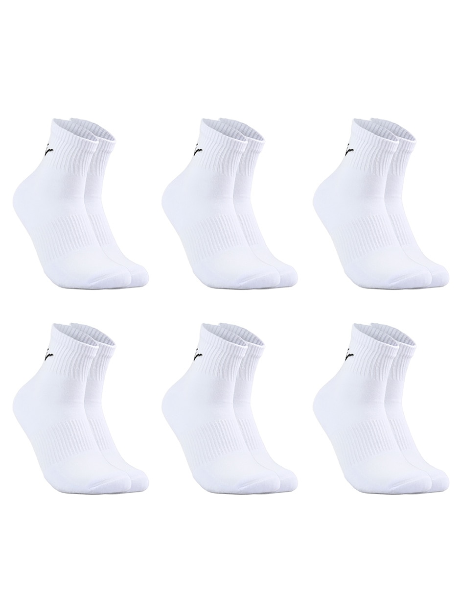 Set de calceta comfort de algodón para hombre 6 pares Set de calceta comfort de algodón para hombre 6 pares