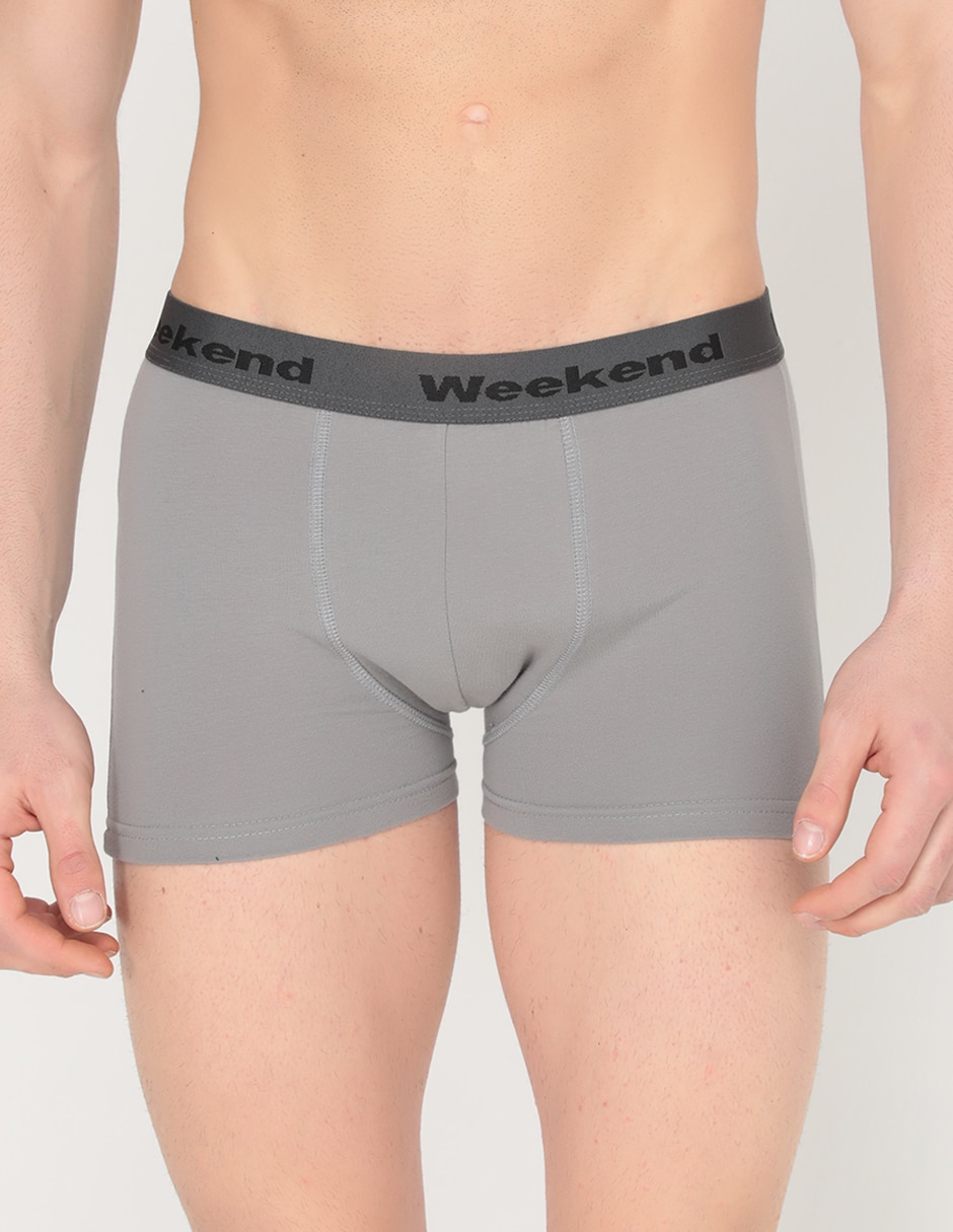 Set bóxer trunk de algodón para hombre 3 piezas Set bóxer trunk de algodón para hombre 3 piezas