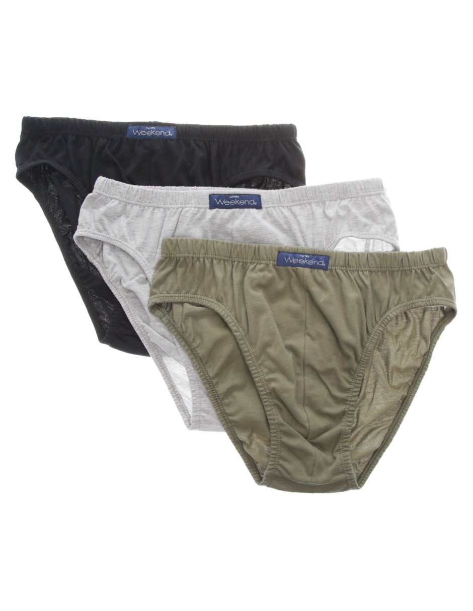 Set trusa de algodón para hombre 3 piezas 8
