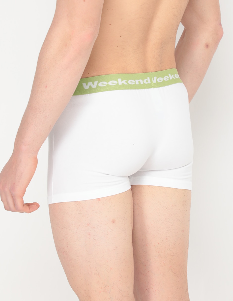 Set bóxer trunk de algodón para hombre 3 piezas 4