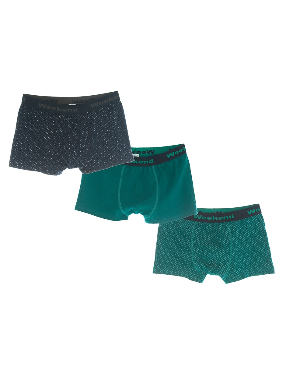 BOXER WEEKEND, M, PAVO REAL OBSCURO 241