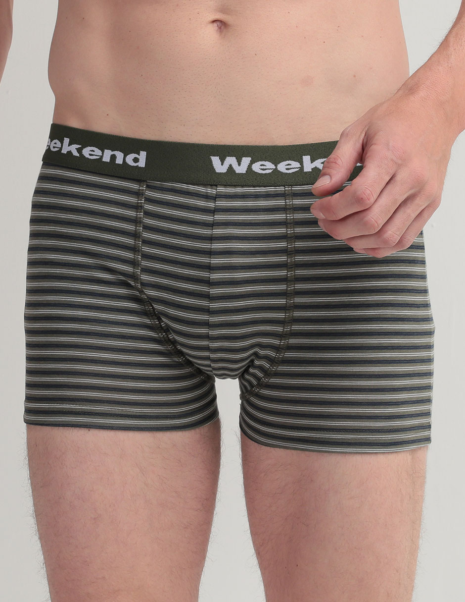 Set bóxer trunk de algodón para hombre 3 piezas Set bóxer trunk de algodón para hombre 3 piezas