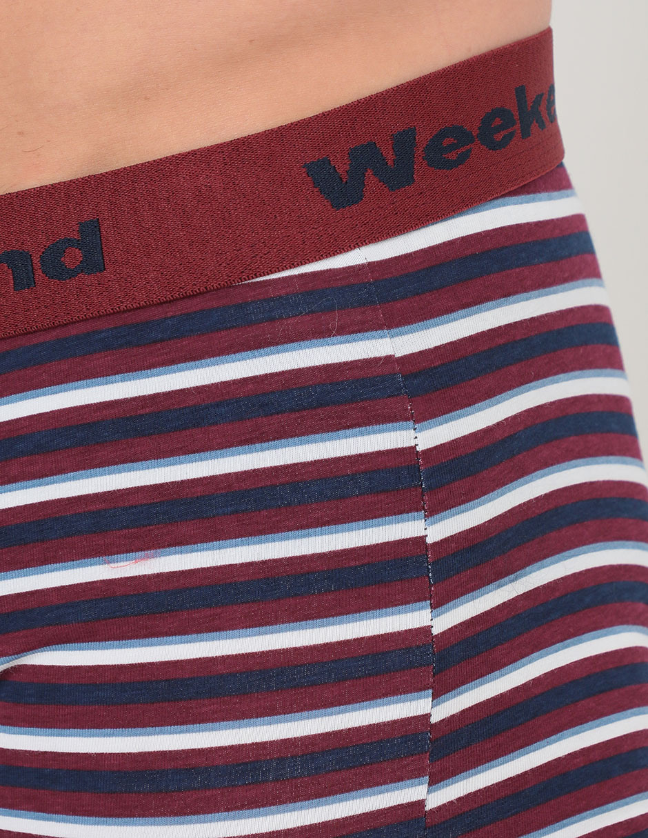 Bóxer trunk de algodón para hombre 3 piezas 6
