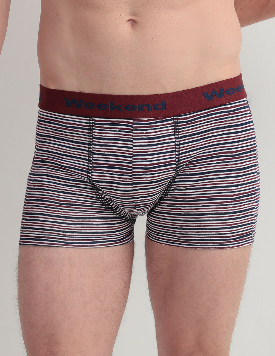 Set bóxer trunk de algodón para hombre 3 piezas Set bóxer trunk de algodón para hombre 3 piezas