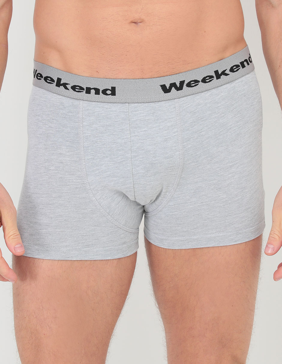 Set bóxer trunk de algodón para hombre 3 piezas Set bóxer trunk de algodón para hombre 3 piezas