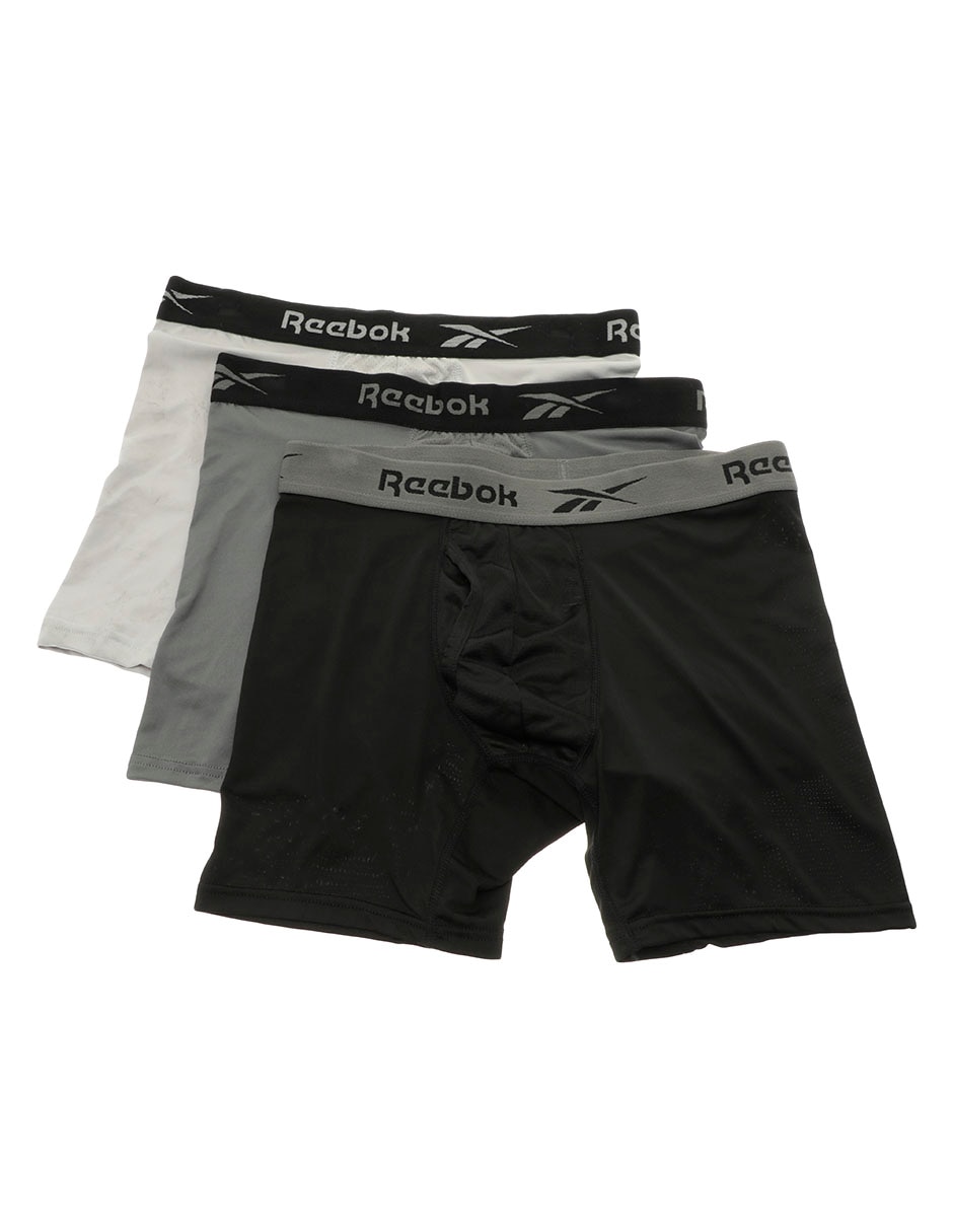 Set bóxer brief de poliéster para hombre 3 piezas 5