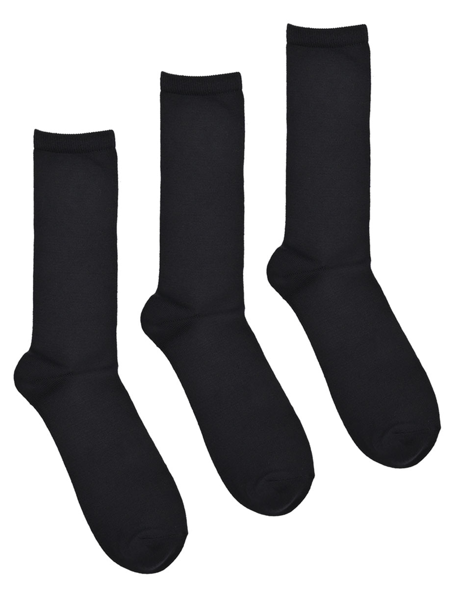 Set de calceta comfort de algodón para hombre 3 pares Set de calceta comfort de algodón para hombre 3 pares