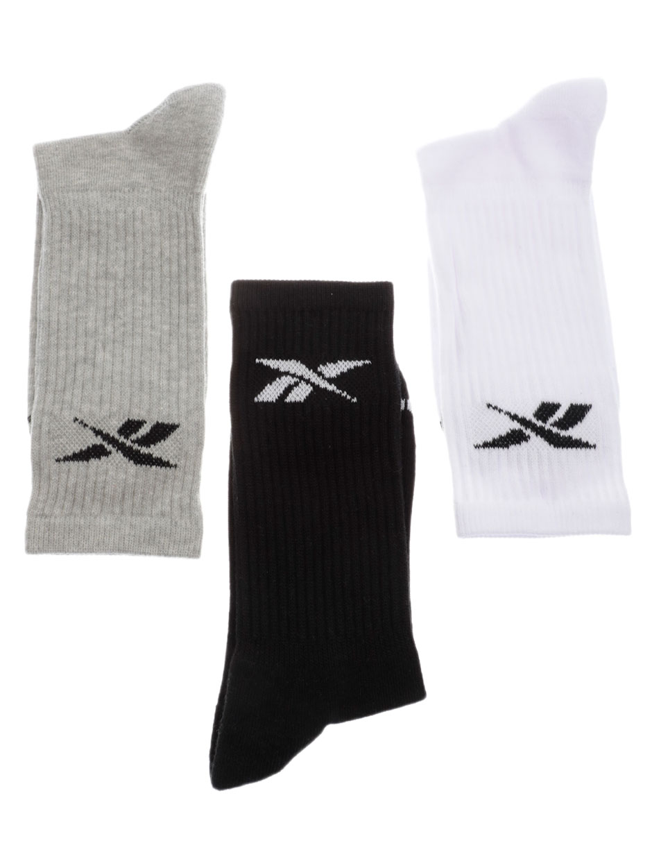 Set de calceta de algodón para hombre 3 pares 2