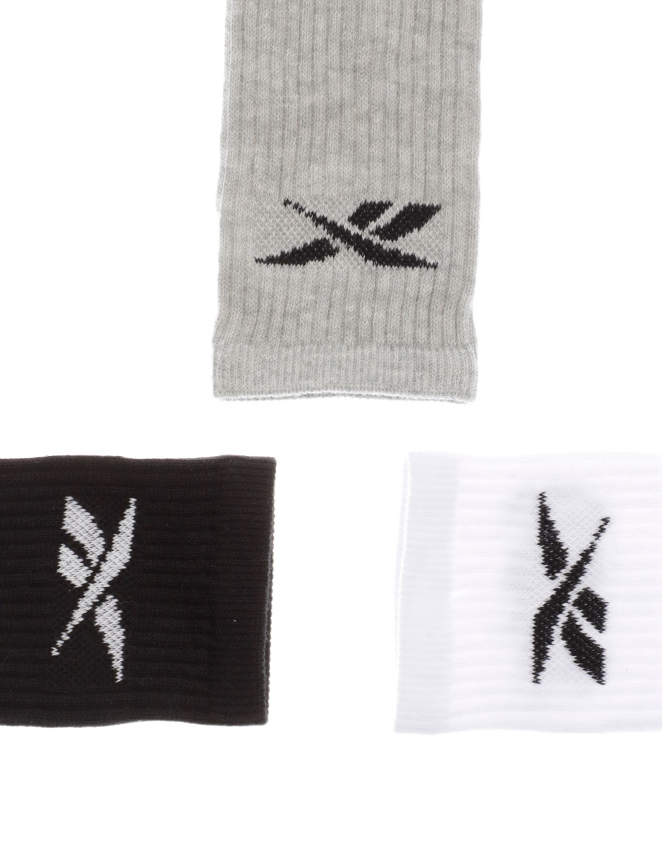 Set de calceta de algodón para hombre 3 pares 3