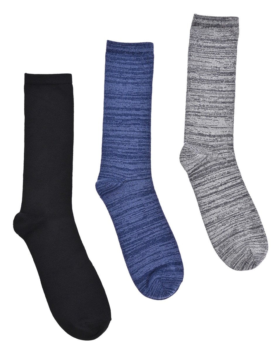 Set de calcetín comfort para hombre 3 pares Set de calcetín comfort para hombre 3 pares