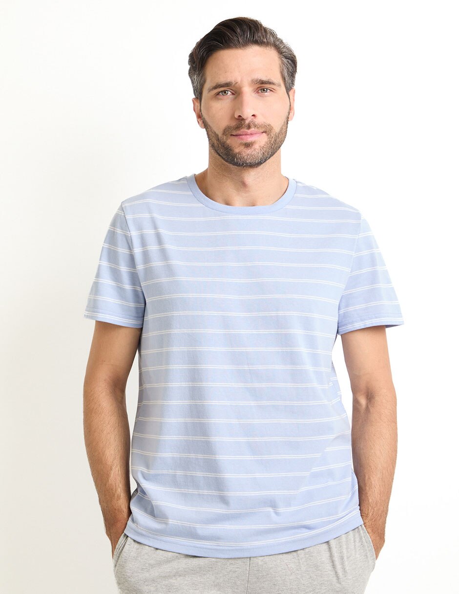Playera pijama para hombre de algodón Playera pijama para hombre de algodón