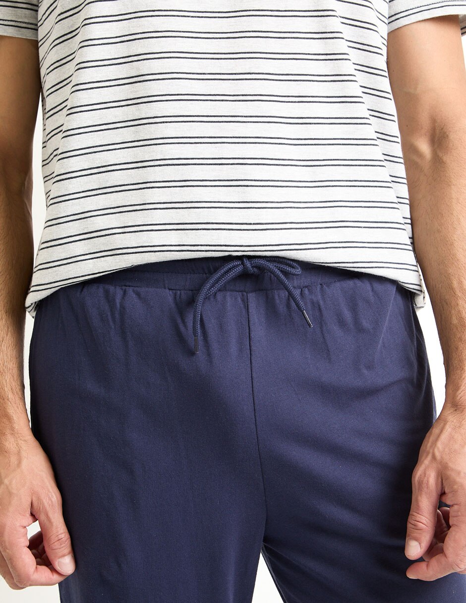 PIJAMA PANTALON WEEKE, CH, AZUL MARINO