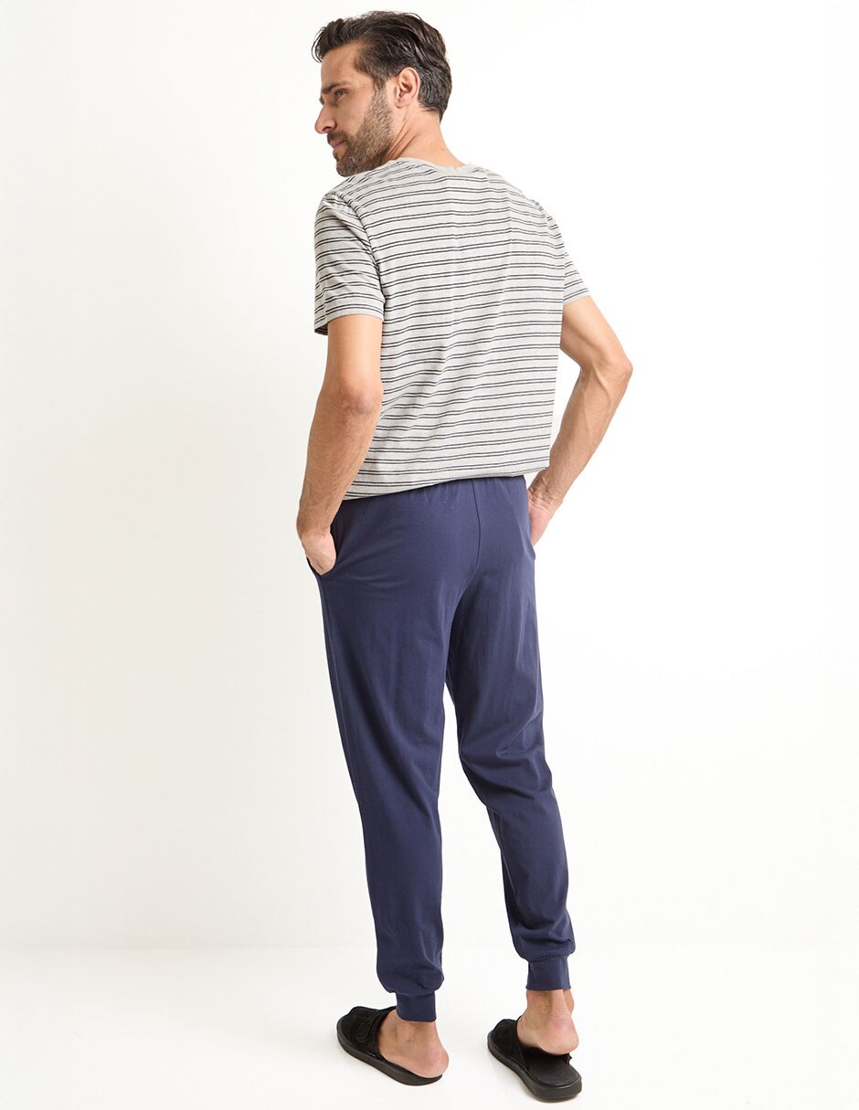 PIJAMA PANTALON WEEKE, CH, AZUL MARINO