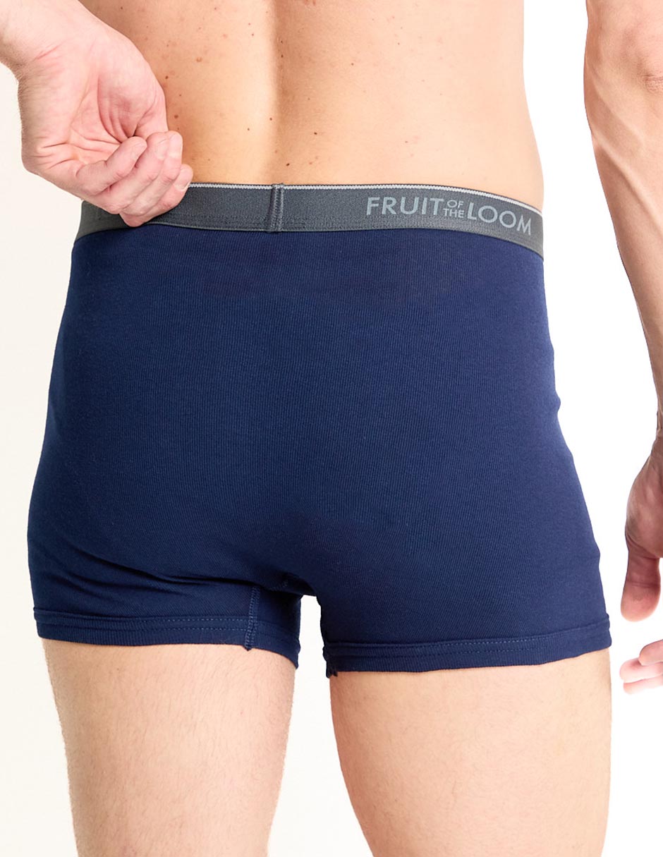 Set bóxer trunk de algodón para hombre 4 piezas 3