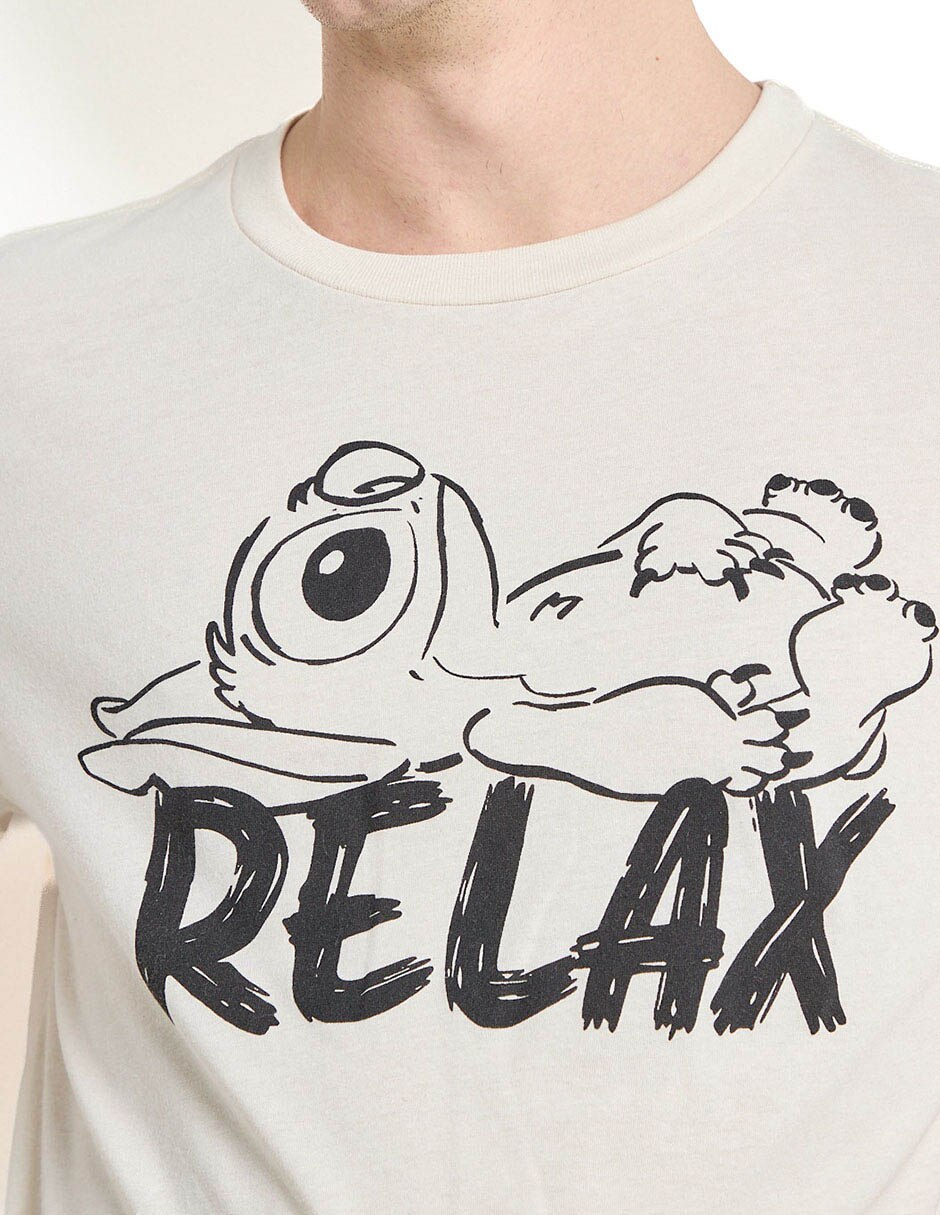 Playera pijama para hombre de algodón 4