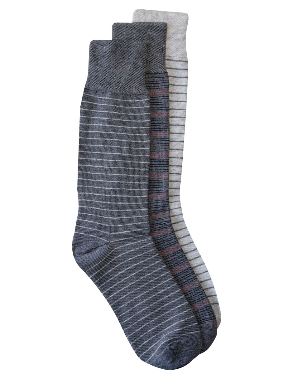 CALCETIN PERRY ELLIS, UNITALLA, GRIS 13