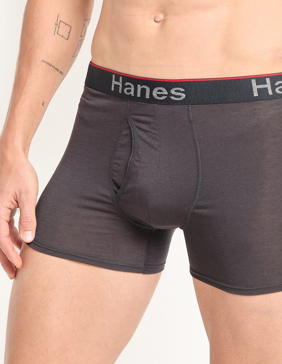 BOXER HANES, CH, VERDE OLIVO 0CFFST3