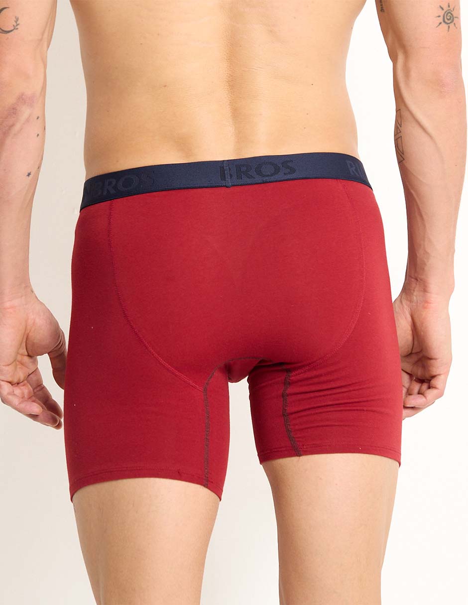Set bóxer brief de algodón para hombre 2 piezas 3