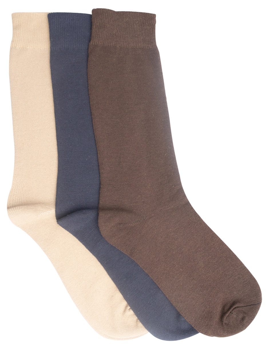 Set de calcetín comfort para hombre 3 pares