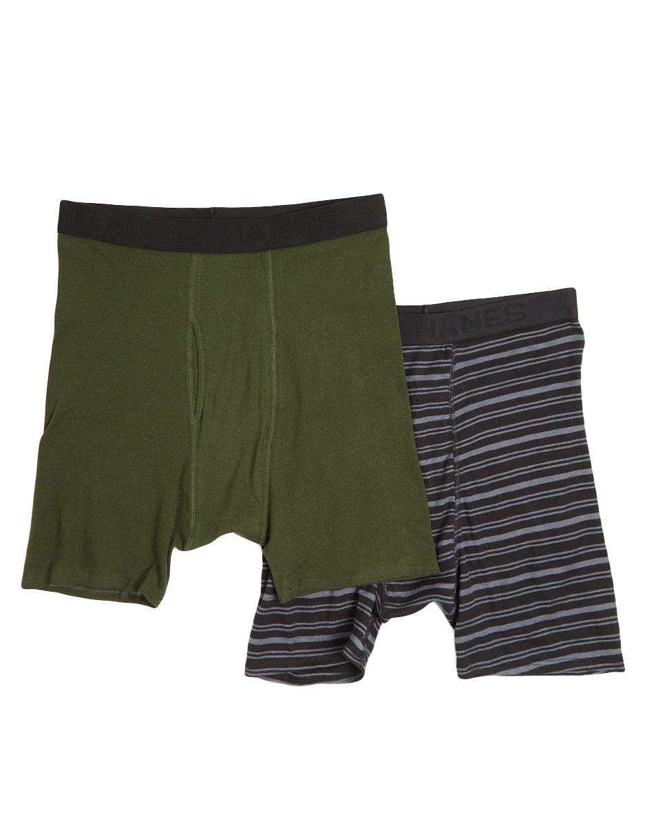 BOXER HANES, CH, VERDE OLIVO 76925