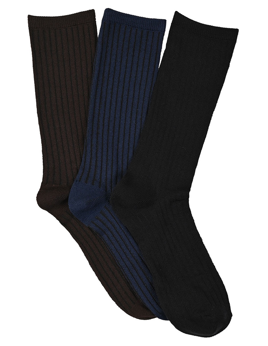 Set de calcetín comfort para hombre 3 pares Set de calcetín comfort para hombre 3 pares