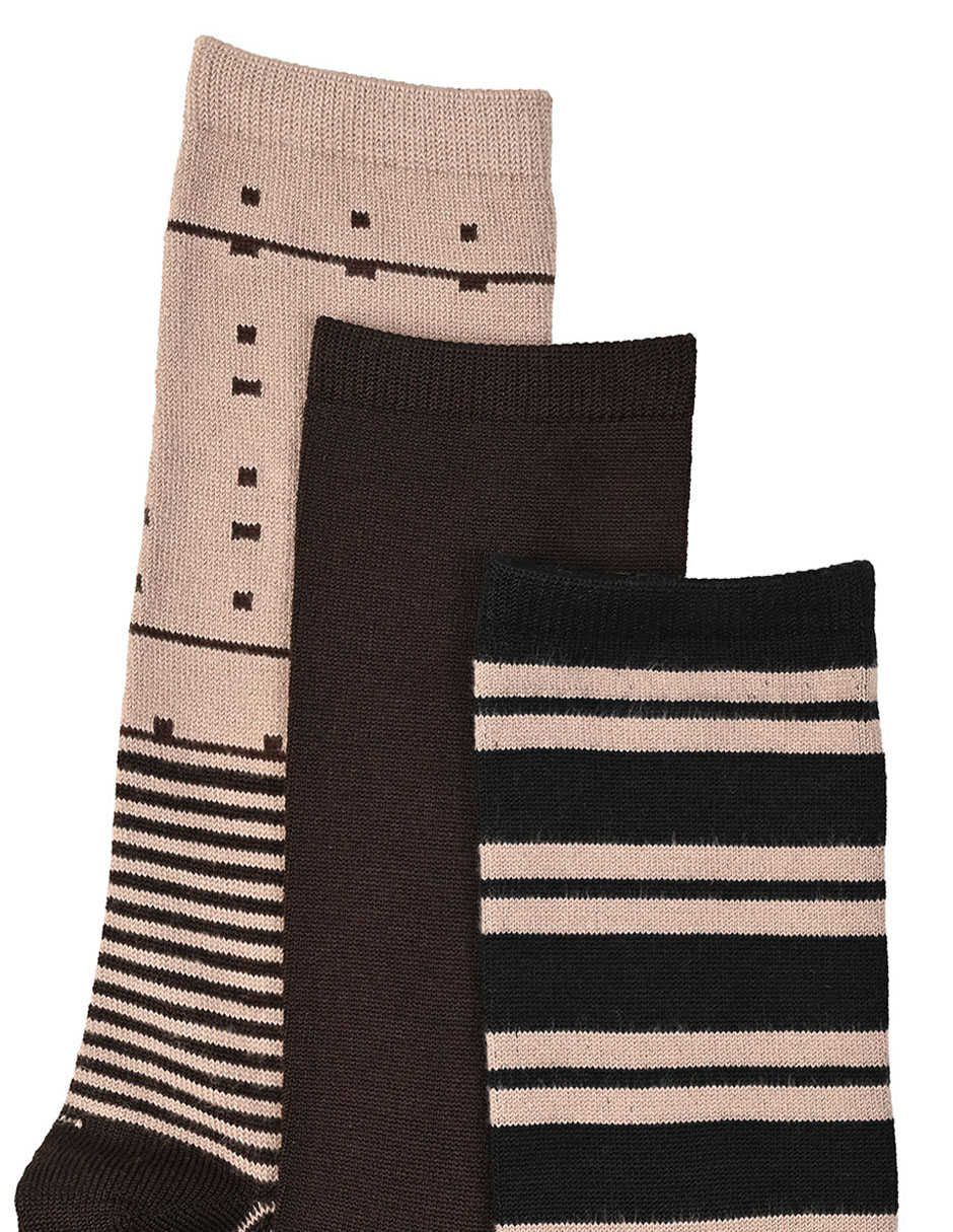 Set de calcetín comfort para hombre 3 pares 3