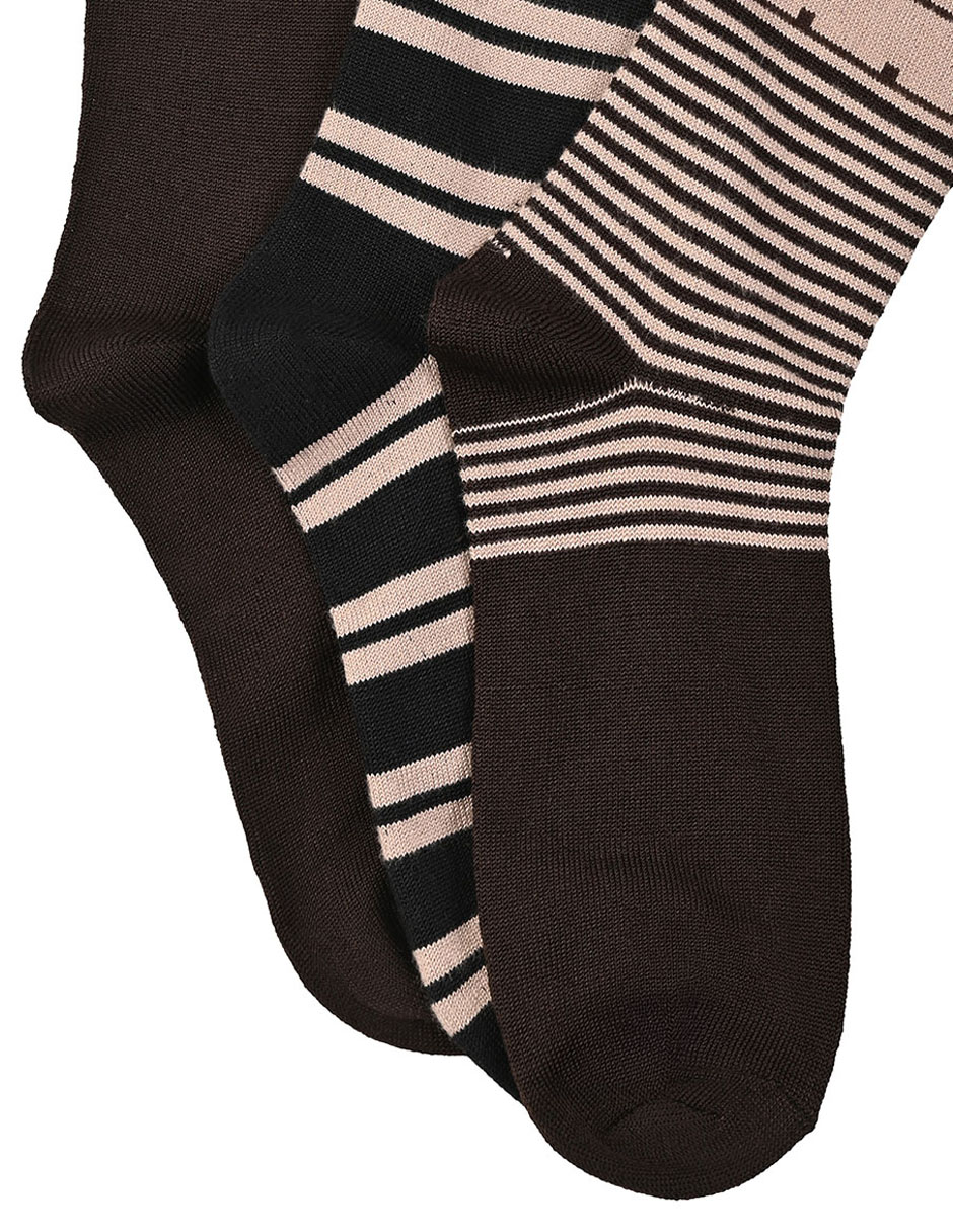 Set de calcetín comfort para hombre 3 pares 4
