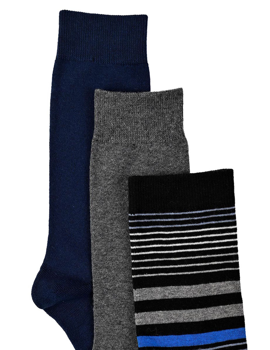 Set de calcetín comfort para hombre 3 pares 3