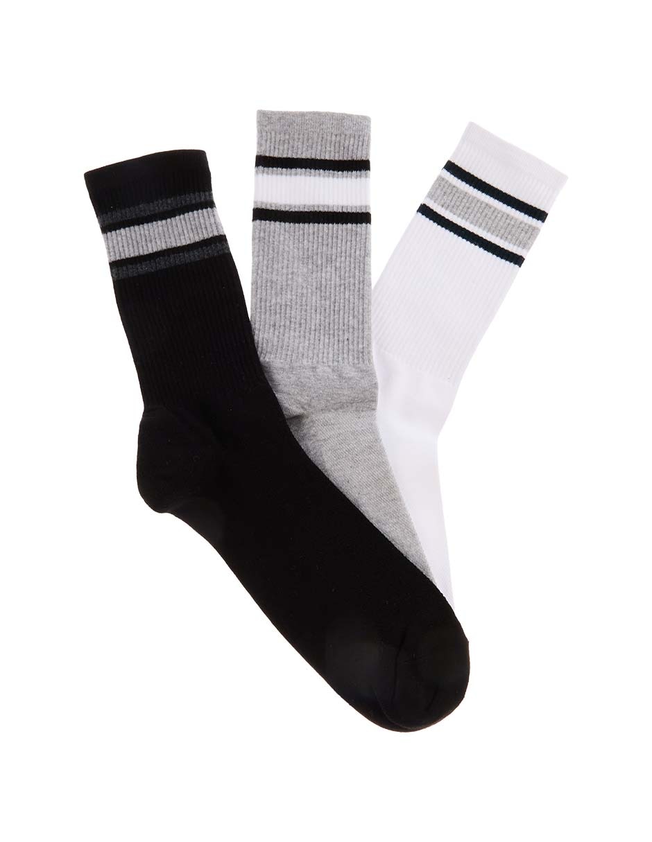 Set de calcetín comfort para hombre 3 pares