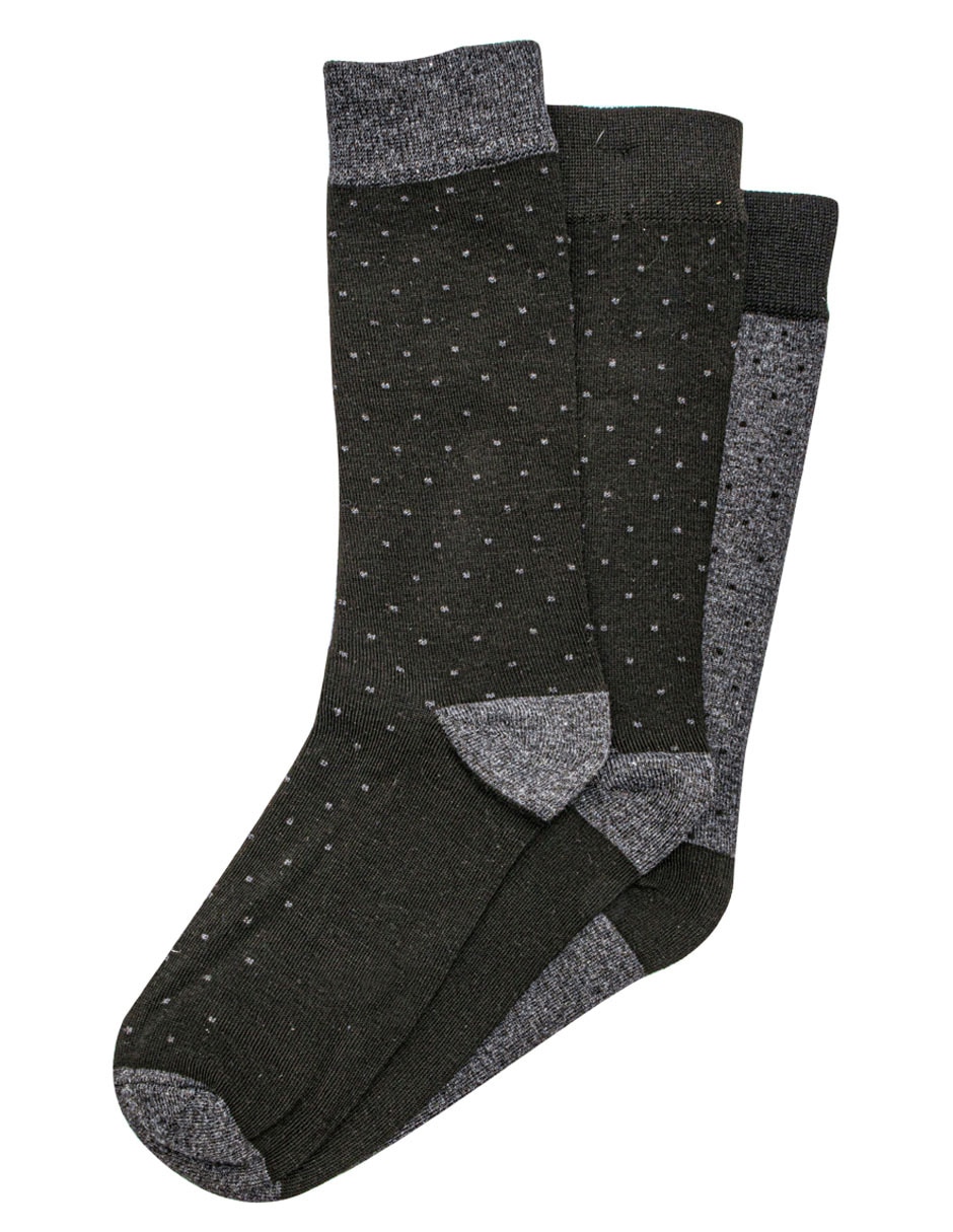 Set de calcetín comfort para hombre 3 pares