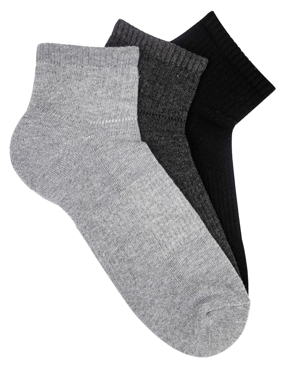Set de calceta para hombre 3 pares 1