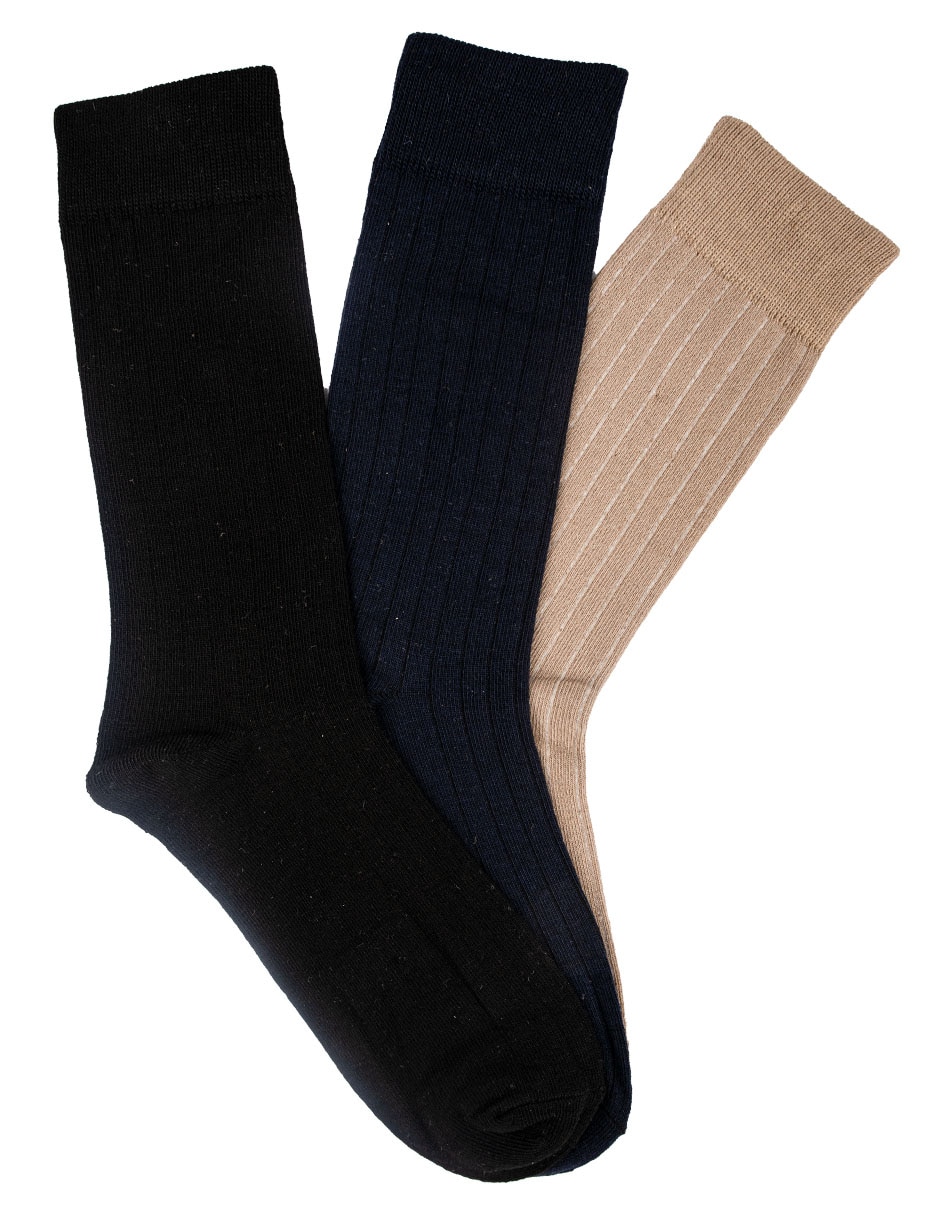 Set de calcetín comfort para hombre 3 pares Set de calcetín comfort para hombre 3 pares