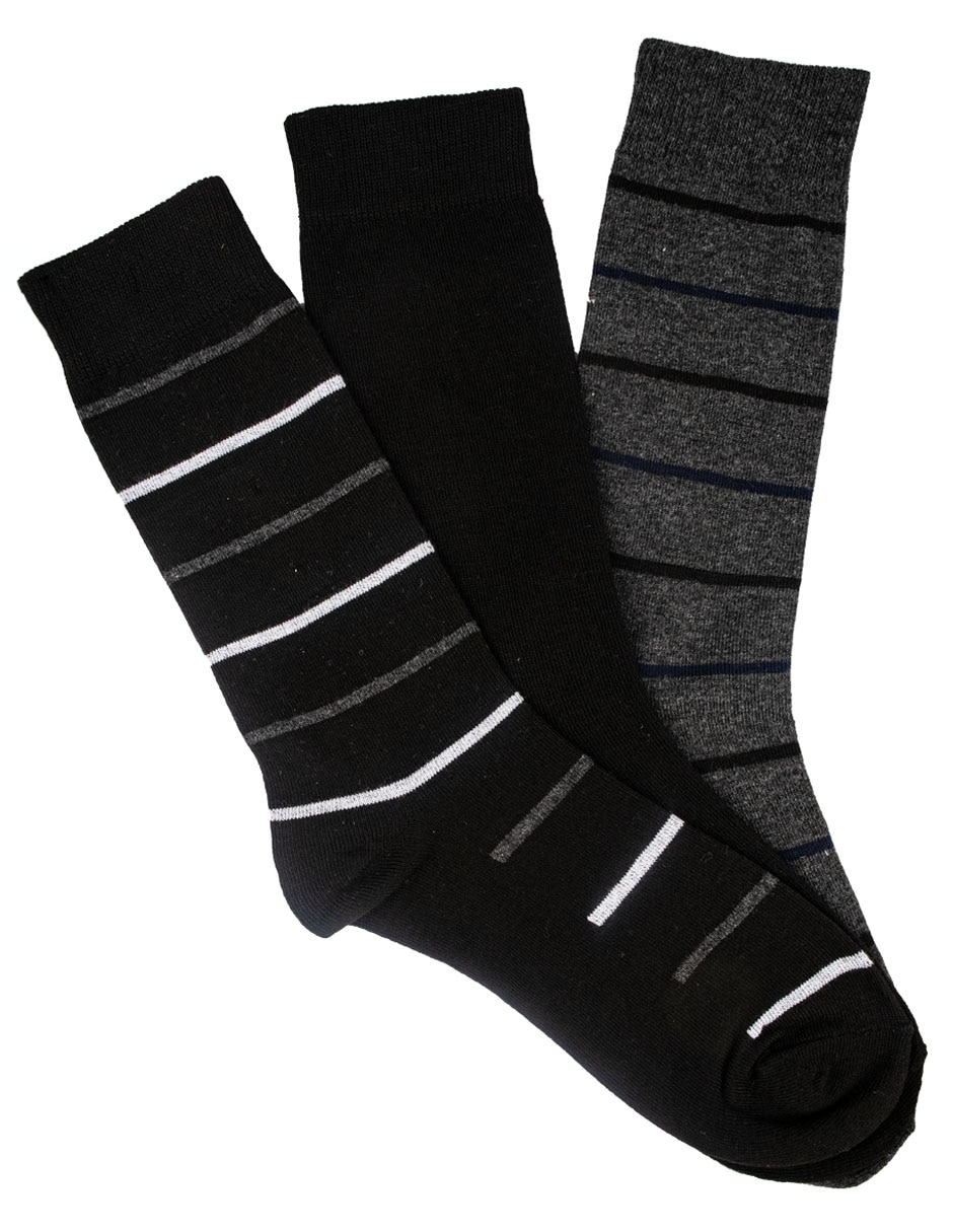Set de calcetín comfort para hombre 3 pares Set de calcetín comfort para hombre 3 pares