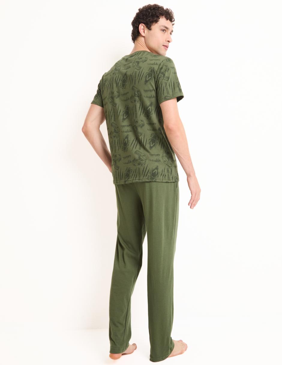 Conjunto pijama Jurassic World para hombre 2