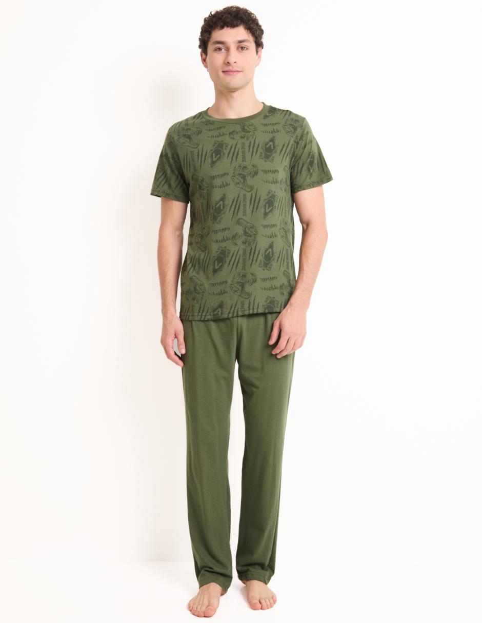 Conjunto pijama Jurassic World para hombre 3