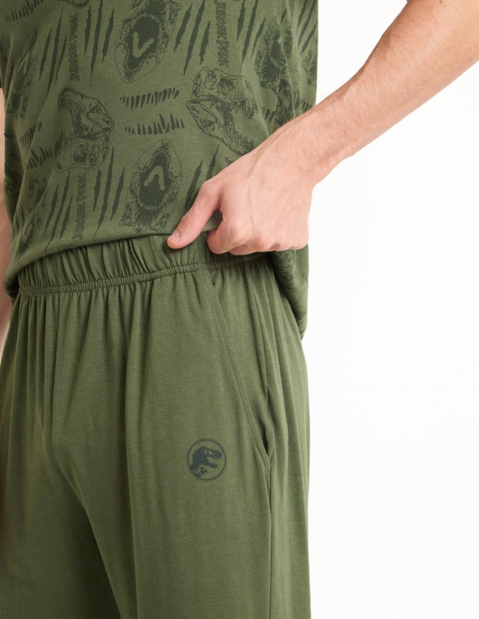 Conjunto pijama Jurassic World para hombre 4