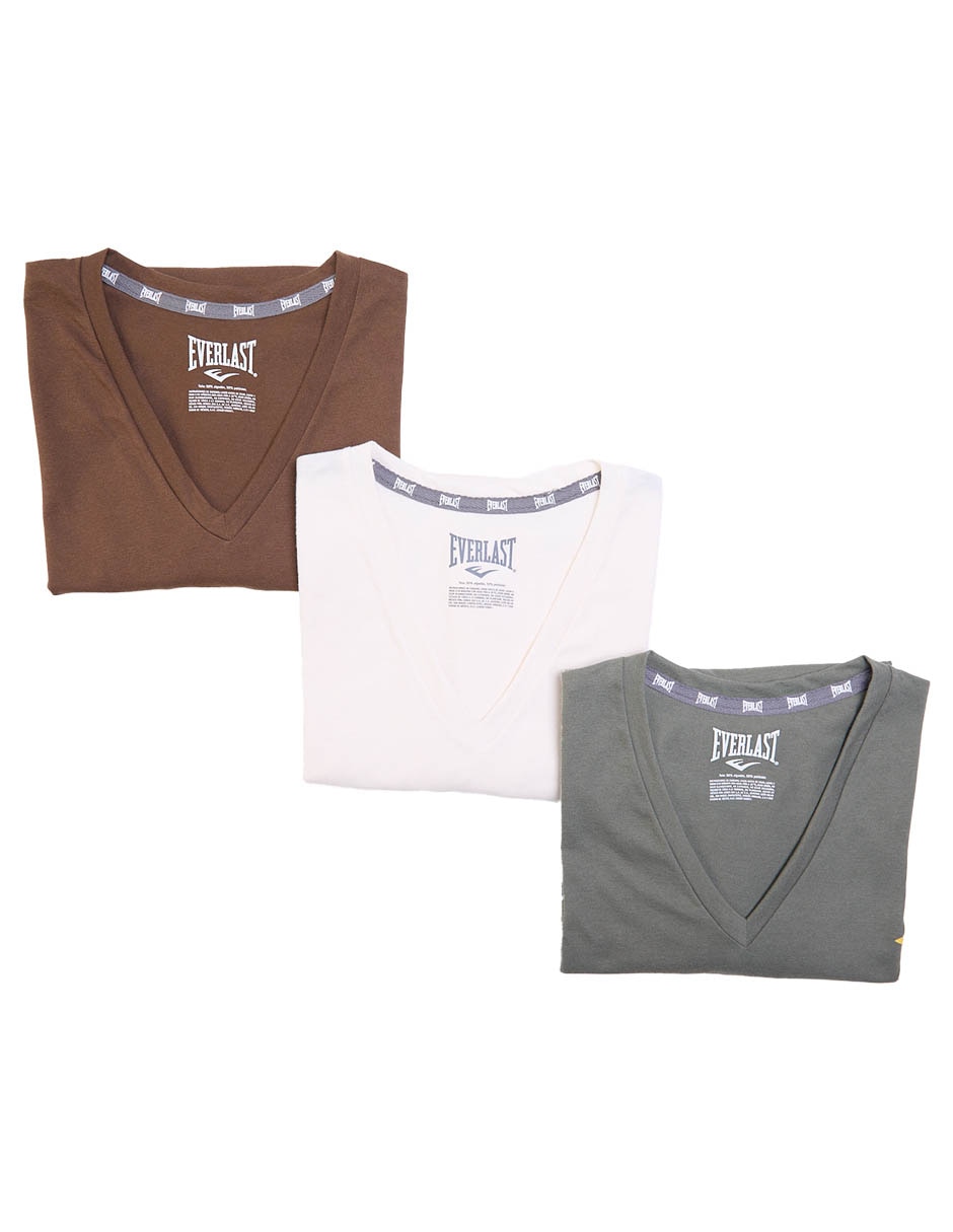 Playera cuello v para hombre 5