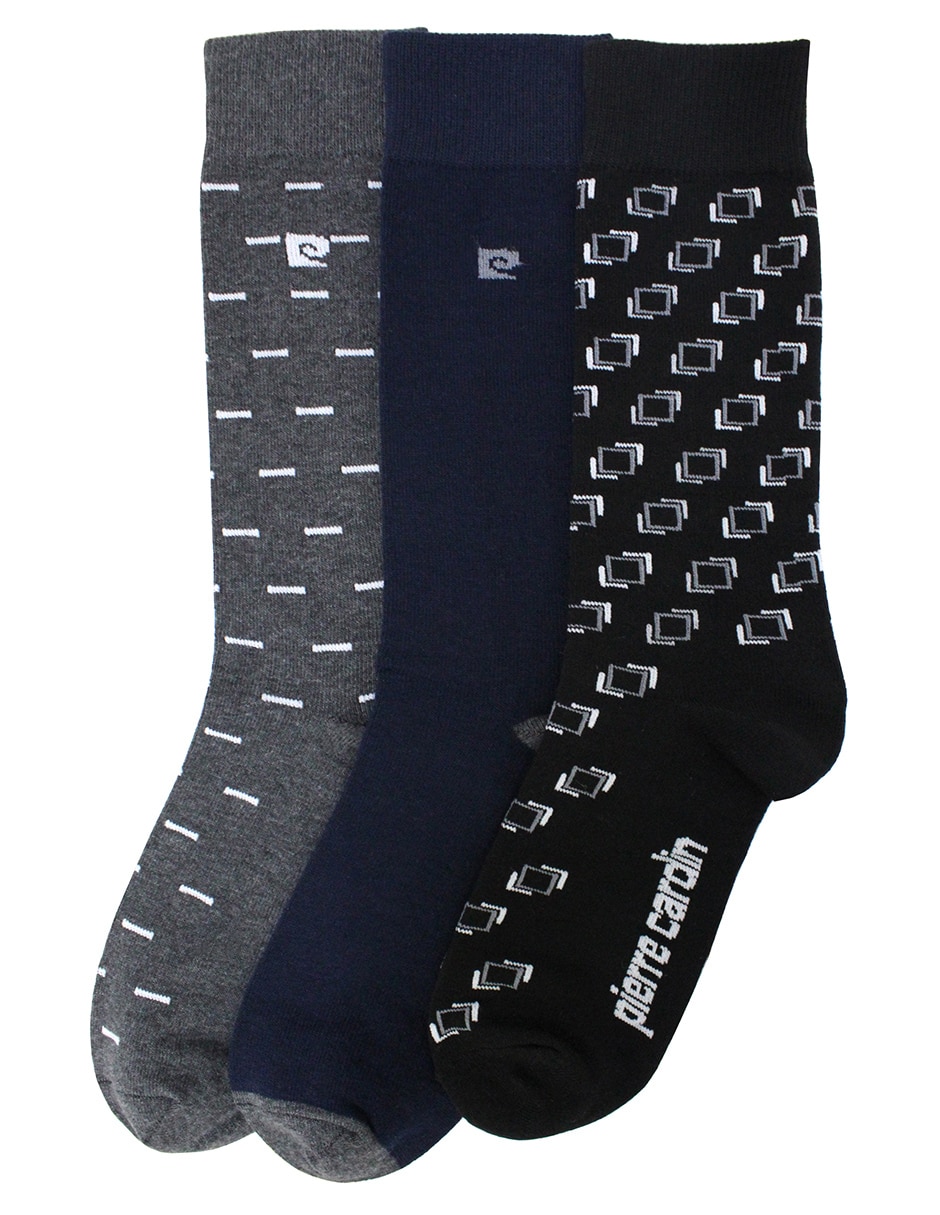 Set de calcetín comfort para hombre 3 pares