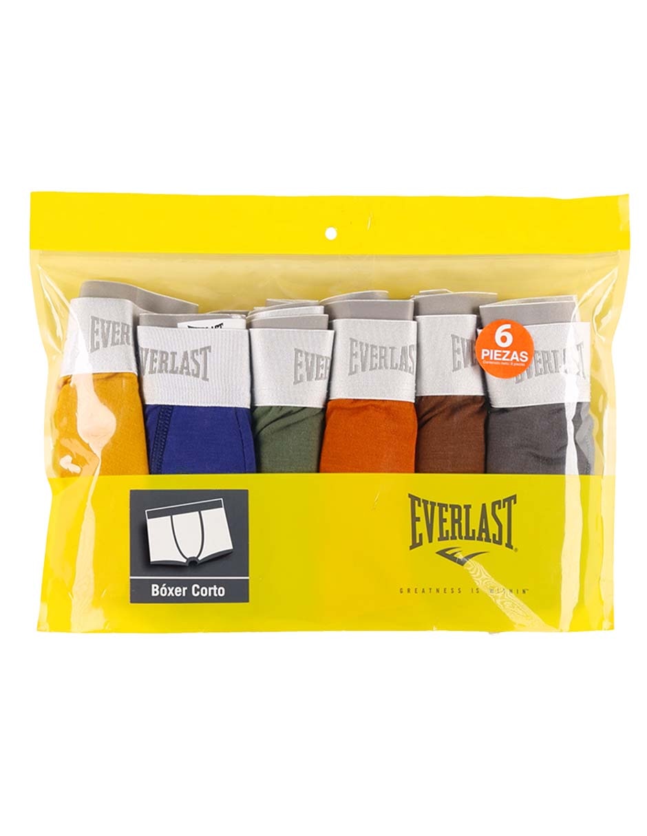 Set bóxer para hombre 6 piezas 6