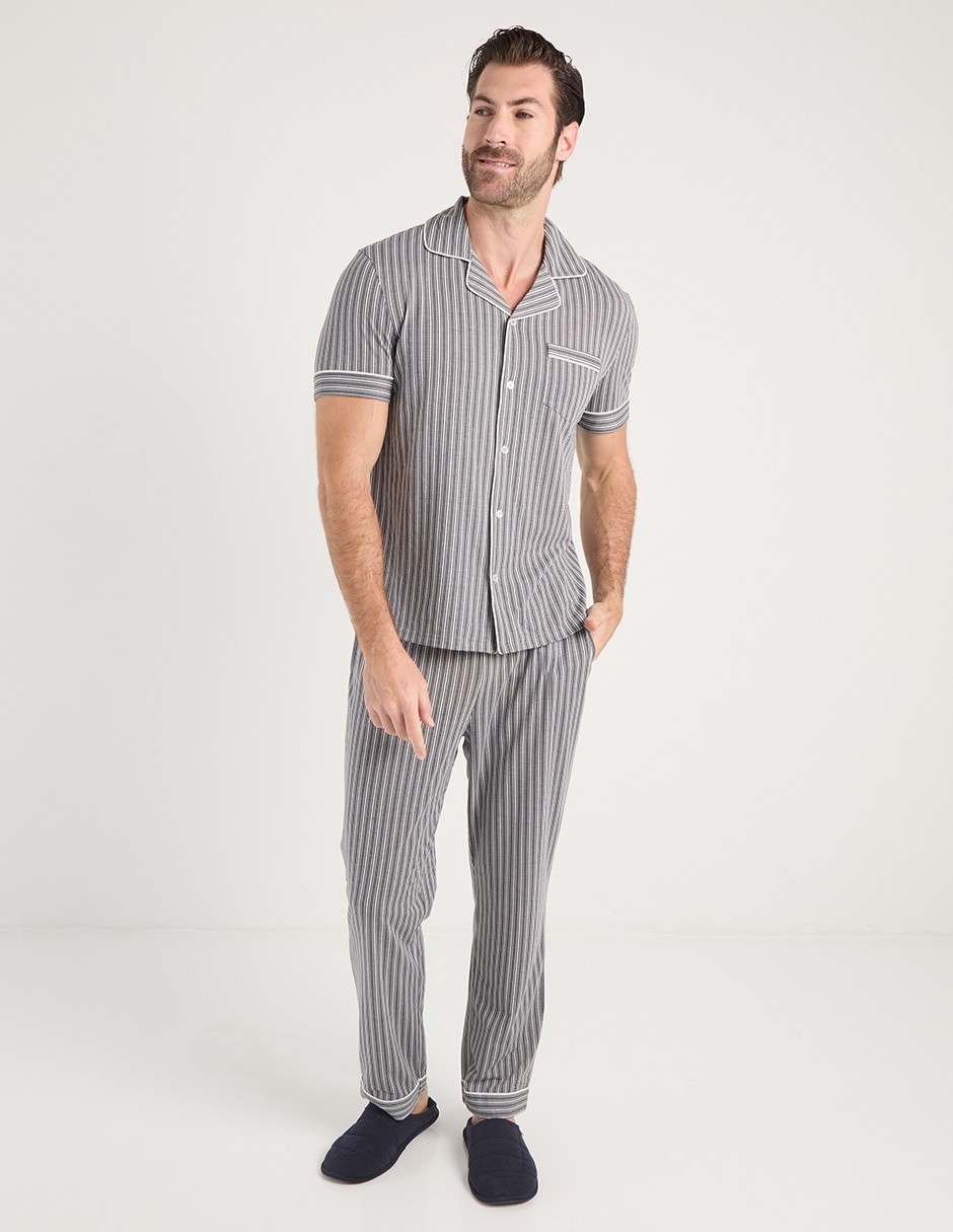 PIJAMA WEEKEND CABAL, CH, GRIS OBSCURO