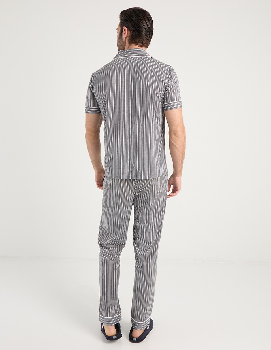 PIJAMA WEEKEND CABAL, CH, GRIS OBSCURO