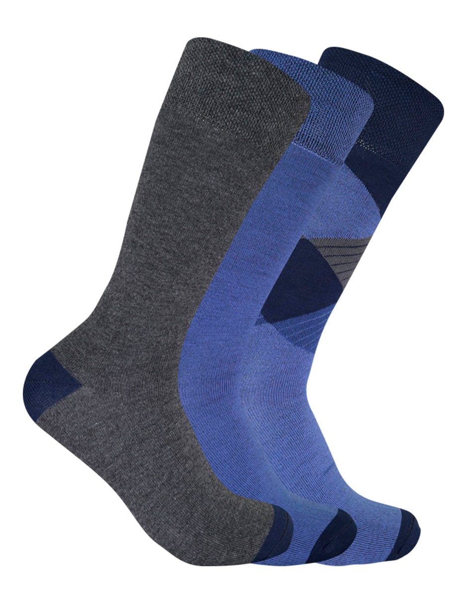 Set de calcetín comfort para hombre 3 pares Set de calcetín comfort para hombre 3 pares