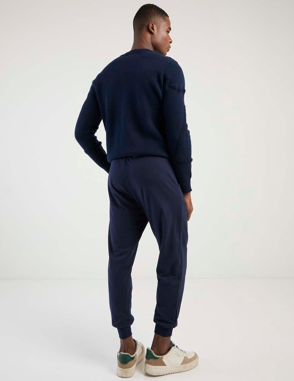 Pants regular con jareta para hombre 2