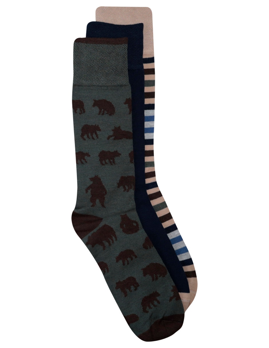 Set de calcetín para hombre 3 pares