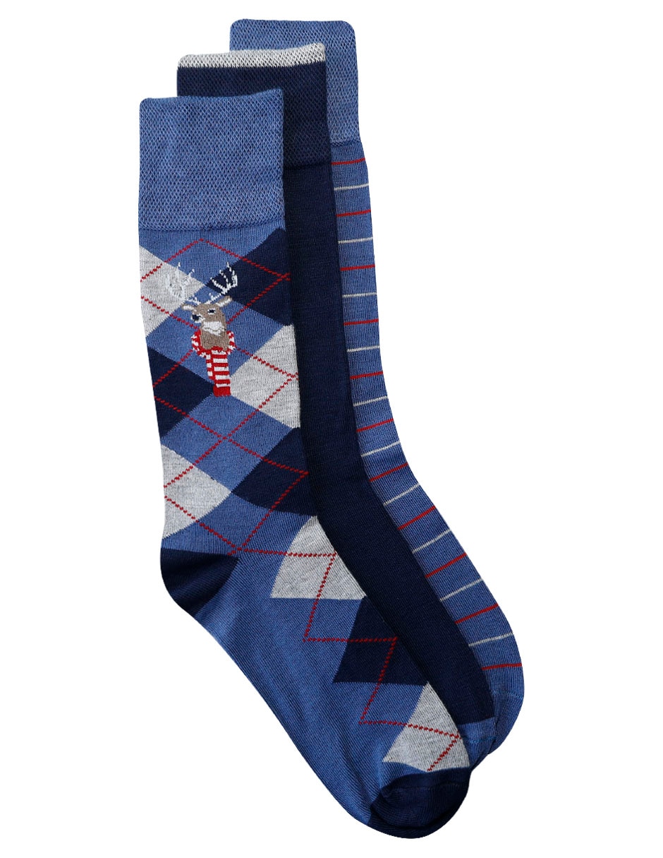 Set de calcetín para hombre 3 pares