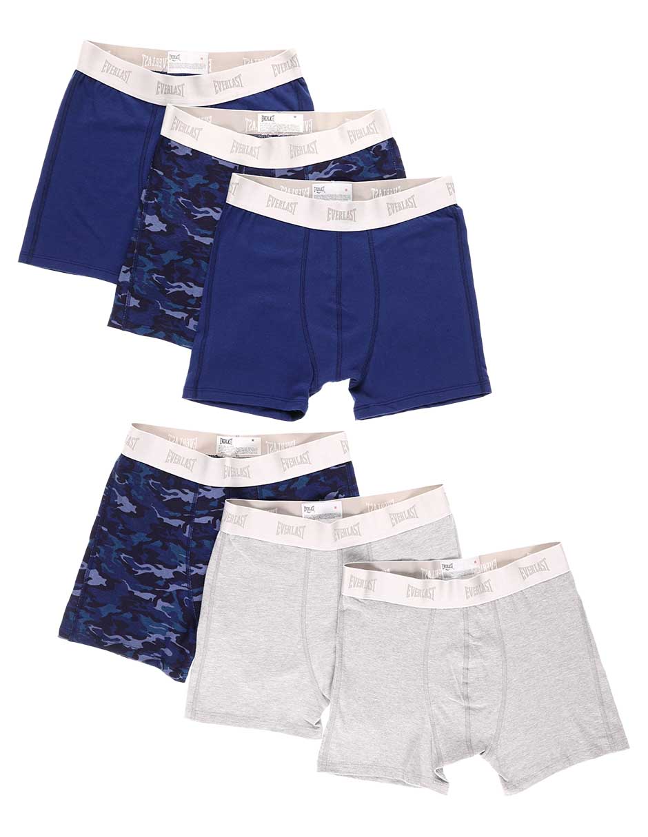 Bóxer de algodón para hombre 6 piezas 5