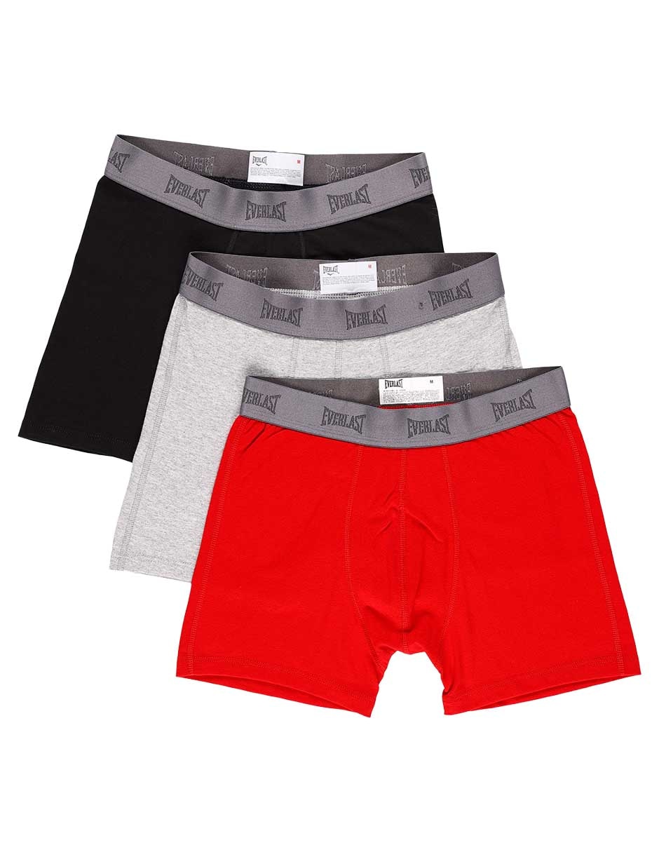 Set bóxer de algodón para hombre 3 piezas 5