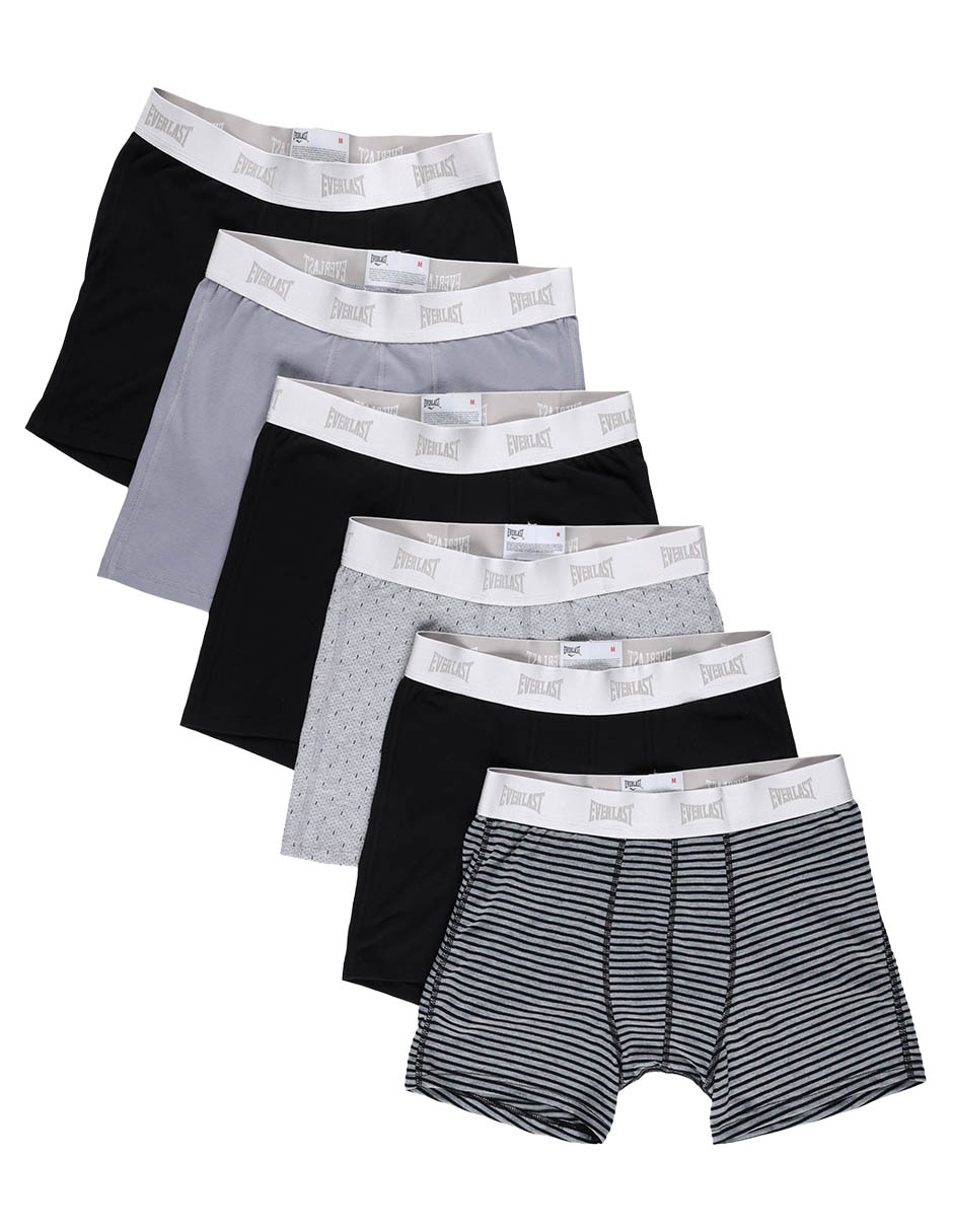 Set bóxer de algodón para hombre 6 piezas 5
