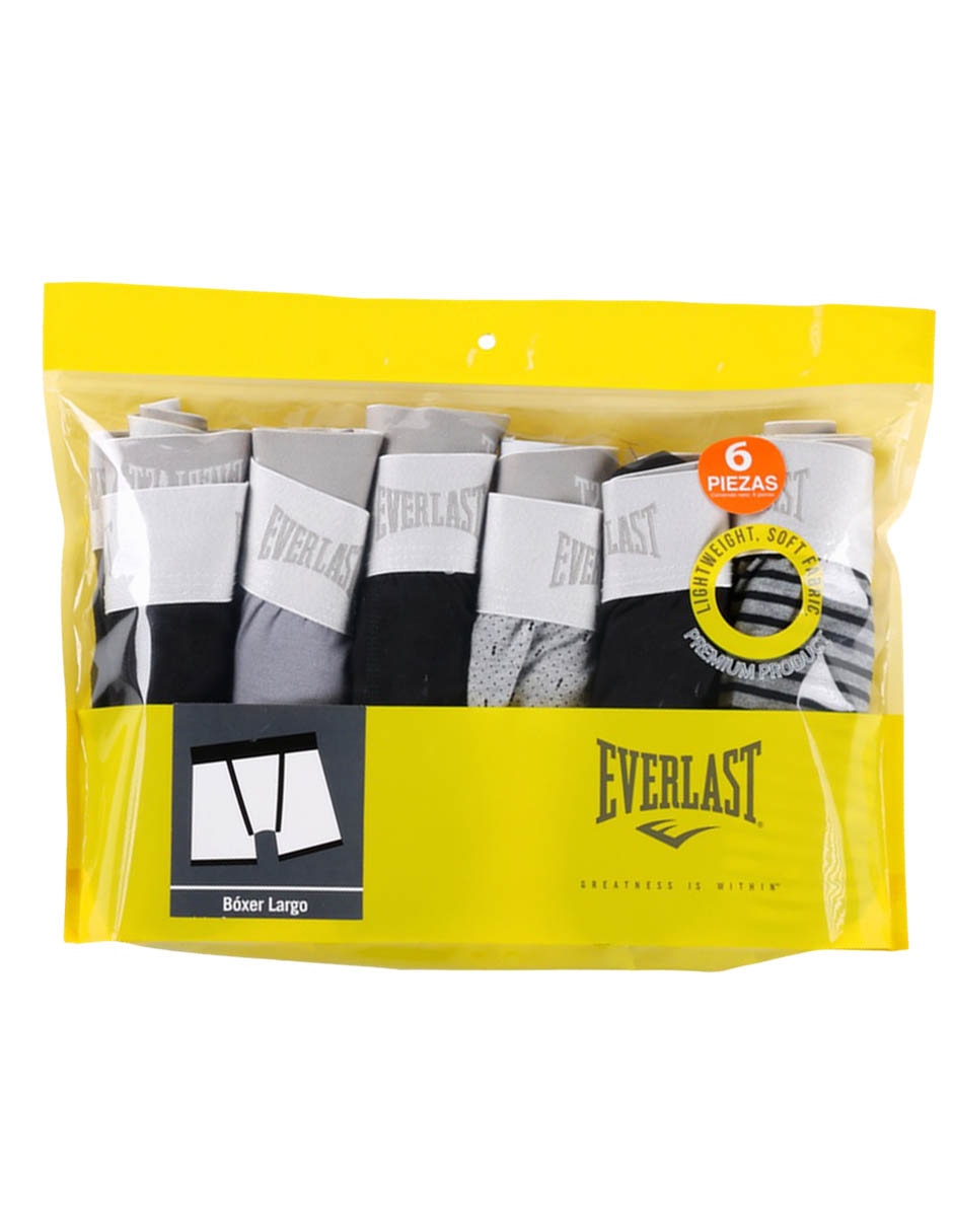 Set bóxer de algodón para hombre 6 piezas 6